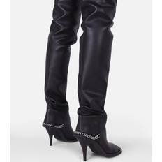 Stella McCartney Shoes Stella McCartney Ryder Above-the-Knee Stiletto Boots, Woman, Black