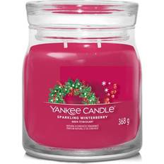 Yankee Candle Winterberry Signature Medium Fresh & Clean Scented Candle 104g