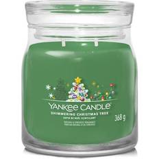 Interior Details Yankee Candle Shimmering Christmas Tree Signature Medium Scented Candle