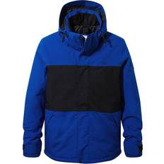 Drawstring Outerwear Tog24 Hunsworth Men's Ski Jacket - Royal Blue/Black