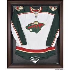 Mounted Memories NHL Jersey Display Case Minnesota Wild Brown