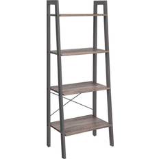 Vasagle Furniture Vasagle Ladder Shelf with 4 Tiers Book Shelf 137.5cm