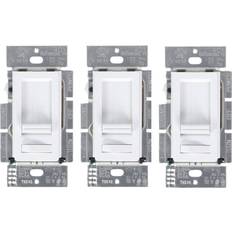 Lutron Drivers Lutron lecl-153p-wh-3 3pk electronics dimmer switch