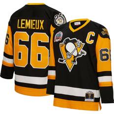 Sports Fan Apparel Mitchell & Ness Blue Line Mario Lemieux Pittsburgh Penguins 1991 Jersey