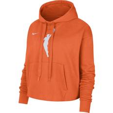 Nike Orange Jumpers Nike Women's WNBA Orange Courtside Fleece Pullover Hoodie