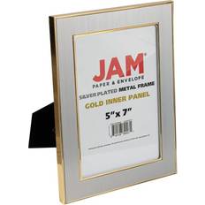 Paper Photo Frames Jam Paper Silver & Gold Metal Picture Photo Frame