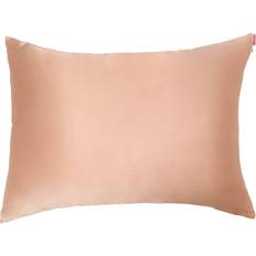 Kitsch Satin Standard Pillow Case Grey, Pink
