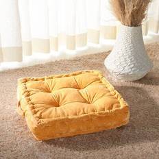 Yellow Complete Decoration Pillows Safavieh FLP1001D Belia Complete Decoration Pillows Yellow