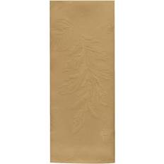 Elrene 17 Leaves Jacquard Damask Cloth Napkin Gold