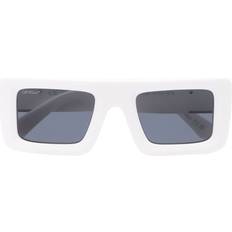 Off-White Leonardo rectangle-frame sunglasses Metal/Acetate