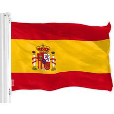 Beige Flags & Accessories G128 Spain Spanish Flag 3x5 Ft LiteWeave Pro