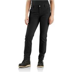 Work Pants Carhartt Women's Women's Rugged Flex Relaxed Fit Canvas Work Pant Black