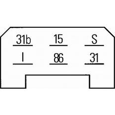 Composants Électriques vente Hella Relais, intervalle d'essuyage 5WG 002 450-291