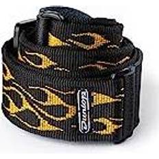 Straps Dunlop Guitar Strap Flames