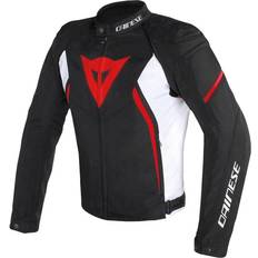 Dainese Avro D2 Black/White/Red Giacca in tessuto