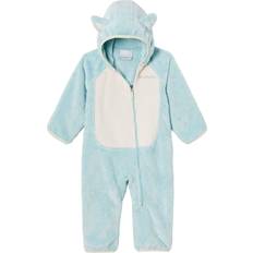 Columbia Infant Sherpa Bunting, Boys' 18-24M, Aqua Haze/Chalk