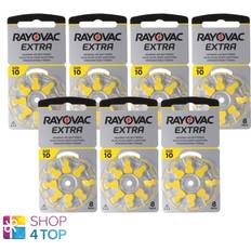 Rayovac Batterien & Akkus Rayovac 60x 6x8er 2x6er hörgeräte-batterie typ10 extra vormals extra advanced