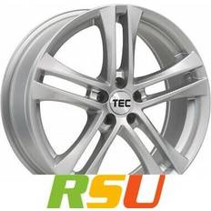 17" - 5/114,3 Autofelgen TEC-SPEEDWHEELS AS4 brillantsilber 7.5Jx17 5x114.3 ET50