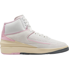 Nike Air Jordan 2 - Women Shoes Nike Air Jordan 2 Retro W - Summit White/Gym Red/Medium Soft Pink/Muslin