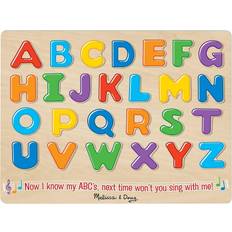 Knob Puzzles on sale Melissa & Doug Alphabet Sound Puzzle 26 Pieces