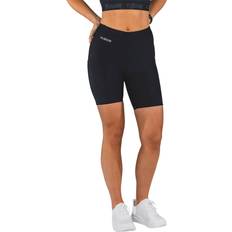 Fusion Womens Short Gym Tights-Black.