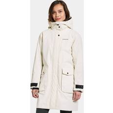 Didriksons Women's Ilsa Parka, 42, White Foam