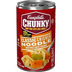 Vitamin D Ready Meals Campbells Chunky Classic Chicken Noodle Soup 18.6oz