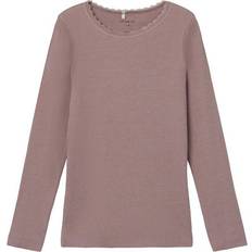 Name It Kab LS Slim Top - Deauville Mauve (13198423)