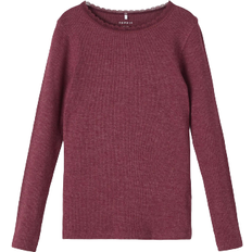 Name It Kab LS Slim Top - Fig (13198423)