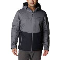 Point park insulated jacket Columbia Men's Point Park Insulated Jacket- BlackGrey