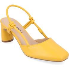 Women - Yellow Heels & Pumps Journee Collection Women's Margeene Pumps