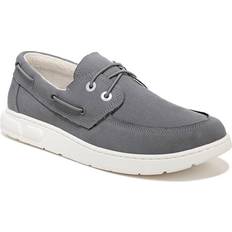 Black - Men Boat Shoes Vionic Beach Skipper Charcoal Men's Shoes Gray