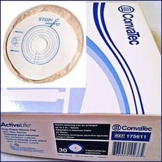 Health Convatec activelife one piece stoma cap 175611 box of 30