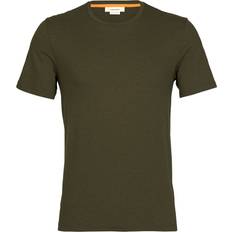 Icebreaker Central Classic SS T-Shirt För Herrar - Loden