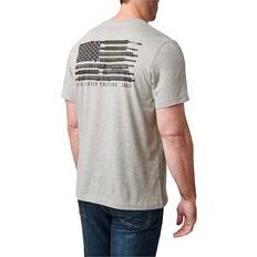 5.11 Tactical T-shirts 5.11 Tactical Barrell Banner SS Tee, Heather Grey