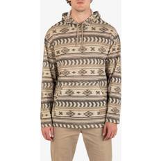 Marrone - Uomo Giubbotti Impermeabili Hurley OG Hooded Poncho Brown