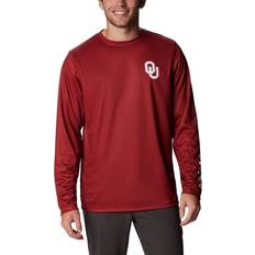 Men - Velvet Tops Columbia PHG Terminal Shot Long-Sleeve Shirt for Men University of Oklahoma/Red Velvet