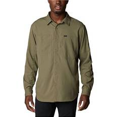 Columbia Shirts Columbia Men's Silver Ridge Utility Lite Long Sleeve Shirt- Green