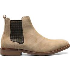 Beige - Men Chelsea Boots Stacy Adams Gabriel - Sand