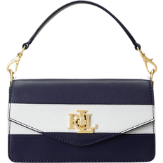 Lauren Ralph Lauren Tayler Women's Striped Crossbody Bag - Blue Stripe