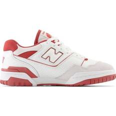 New Balance Textile Basketball Shoes New Balance Big Kid's 550 - White/Astro Dust