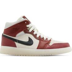 Nike Air Jordan 1 Mid Anti Gravity Machines W - Dark Pony/Saturn Gold/Redstone