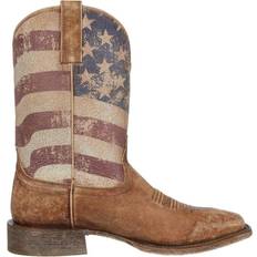 Vegan Riding Shoes Ariat Circuit Proud - Naturally Distressed Brown/Distressed Flag