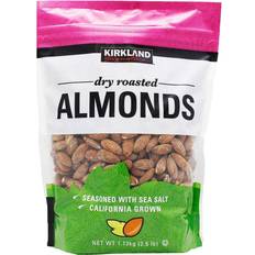 Almonds Nuts & Seeds Kirkland Dry Roasted Almonds 1130g 1pack