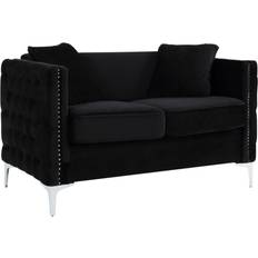 Contemporary Home Living Loveseat Sofa 53" 3 Seater