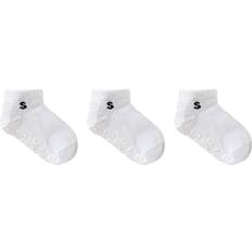 Stuckies 19/21 Barnkläder Stuckies Sneaker Socks 3-pack - White