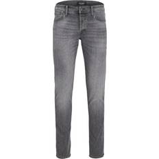 Gris - Homme Jeans Jack & Jones Glenn Original Sq 349 Noos Slim Fit Jeans - Grey/Black Denim