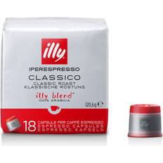 Bevande illy 18 Capsule Caffè Caffe Iperespresso Classico 120.6g 18pcs