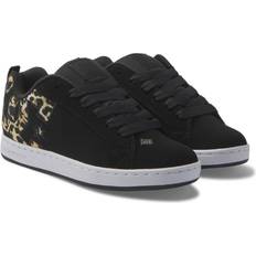 Dc shoes court graffik DC Shoes court graffik womens black gold skate trainers