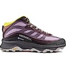 Womens moab Merrell womens moab speed mid gtx performance trainers purple